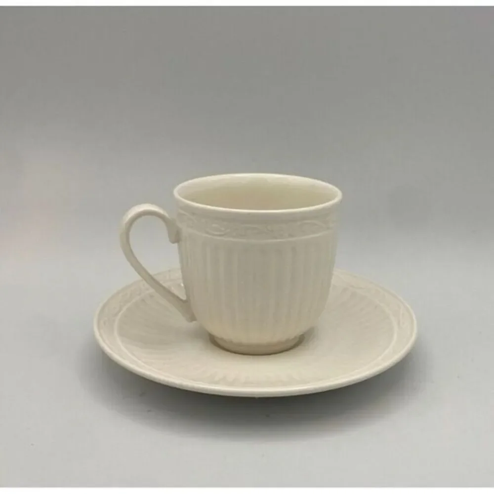 Mikasa Italian Countryside Teacup Cup &‎ Saucer Set (s)